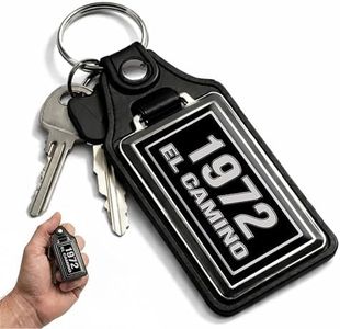 Brotherhood Car Key Chain for El Camino - Classic Models Keychain for Men and Women Gift Key Ring â€“ 1972