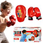 Boxing Gloves And Bag For Kids 5-10