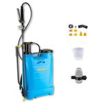 Matabi - Evolution 16 Backpack Sprayer - 16 Litres Capacity - Stainless Steel Handle - Versatile Nozzles - Professional Use - Pressure Regulator - Ideal for over 400m² - Made in Europe