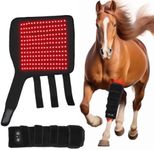 Red Light Therapy Boot for Horse Leg & Stifle Recovery,4 Modes&3 Brightness Levels,Portable Wearable Pets Red Light Phototherapy Wraps (192LEDS)