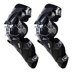 SCOYCO Motorcycle Knee Pad CE Motocross Knee Guards Motorcycle Protection Knee Motor-Racing Guards Safety Gears Race Brace (Black)