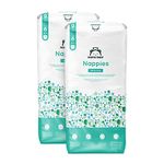 Amazon Brand - Mama Bear Ultra Dry Nappies, Size 6 (15+ kg), 140 Count (2 Packs of 70), White, Monthly Pack