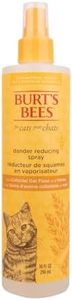 Burt's Bees for Pets Cat Naturally Derived Dander Reducing Spray with Soothing Colloidal Oat Flour & Honey - Cruelty Free, Made in USA, 10 oz Bottle