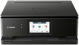 Canon PIXMA TS8750 Wireless Colour All-In-One Inkjet Photo Printer - A4, Print, Copy, Scan | Wi-Fi, Mobile Printing, SD Card Printing | 6-Ink Cartridges