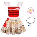 HenzWorld Princess Costumes Fancy Dress up for Girls Adventure Outfits Kids Halloween Birthday Holiday Cosplay Dress 7T 8T