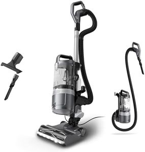 Vax LiftOut Corded Upright Bagless Vacuum Cleaner, Lightweight, Handheld Tool Attachments for Hair, Car, Upholstery, Bed, Mattress, Home cleaning, 600W, 6.11kg, Graphite/Silver, CDUP-LOXS