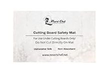 Resort Chef International Non-Slip Safety Mat for Under Kitchen Cutting Boards - Hygienic Non-Absorbent and Dishwasher Safe