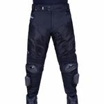 DSG Men Straight Fit Mid Rise Race Pro V2 Riding Pants (Colour - Black) (Size-34)