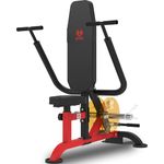 HVO Seated Dip Machine Tricep: Dip Machine Exercise for Biceps Chest Plate Loaded Gym Equipment Upper Body Machines