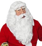 WIDMANN 46943 Santa Wig Beard and Moustache, White