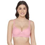 Joomie Level 3 Push-up Bra| Non-Wired/Wire-Free| Heavily Padded Bra (J-71035-PLM-32B) Plum