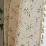 Floral Farmhouse Curtains Closet Se