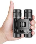 Apexel 8x21 Binoculars Compact Lightweight Binoculars for Concert Theater Opera,Mini Pocket Binoculars FMC Lens for Traveling Hiking Bird Watching for Adults and Kids