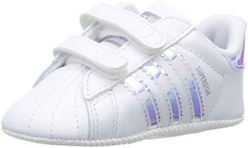 adidas Originals Superstar Crib Baby Shoes 5 M US Toddler White Core Black
