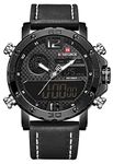 NAVIFORCE Analog Digital Watch Men Sport Dual Display Watches Waterproof Chronograph Back-Light Quartz Wristwatches