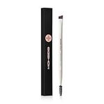 EIGSHOW Eyebrow Brush Duo Eyebrow Spray Brush Mascara Brush is perfect for lining and eyebrows, eyebrow wax, gel (D108 Ivory)