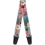 Buckle-Down Guitar Strap, Flowers F