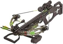 PSE Archery 01318KA Coalition Frontier 380 Feet Per Second Crossbow Package with Scope and Bolts, 185 Pound Draw Weight, Kryptek Altitude Camouflage