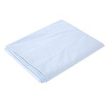 Washable Massage Table Sheets, Hypoallergenic Massage Soft Cotton Cover Salon Beauty Salon Bed Cover Spa Bed Sheet with Face Breath Hole - for Bed Within 80x200 cm (Light blue)