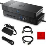 Koncept Dell WD22TB4 Thunderbolt 4 Dock - Dell Docking Station with 180W Dell AC Adapter, HDMI Cable, DisplayPort Cable, Laptop Docking Station