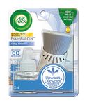 Airwick Plug In Scented Oil , Crisp Linen, Infused With Natural Essential Oils, 1 Warming Device + 1 Refill