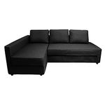 CRIUSJA Couch Cover for IKEA Friheten Sofa Bed Sleeper, Couch Covers for Small Corner Couch, Sofa Slipcovers for Living Room with Cushion and Throw Pillow Covers (S-32, Left Chaise)