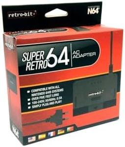 Retro-Bit N64 Super Retro AC Adaptor with AU Plug