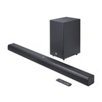 JBL Cinema SB590 Deep Bass, Dolby Atmos Soundbar with Wireless Subwoofer for Extra Deep Bass, 3.1 Channel, Center channel for superior voice clarity, HDMI eARC, Bluetooth & Optical Connectivity (440W)