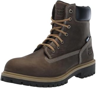 Timberland PRO Women's Direct Attach 6 Inch Steel Safety Toe Insulated Waterproof Industrial Work Boot, Turkish Coffee-2024 New, 8