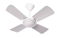 LanQ Ceiling Fan 600mm High-Speed Copper with 4 Anti-Dust Blades | Ideal for Home, Office, Commercial Use | 2-Year Warranty | White