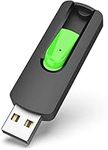 USB Stick 64GB, Aiibe 64GB USB Flash Drive 64GB USB 2.0 Memory Stick Thumb Drive Data Storage Jump Drive for Laptop(64G, Green)