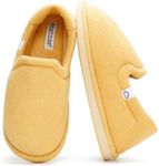 Project Cloud House Shoes for Women - Machine Washable Memory Foam Slippers for Women - Spa Slippers Womens Clogs - Lightweight Womens Slippers Flexible Sole Clogs for Women (Explore, Yellow, 10)