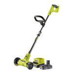 UKB Ryobi Patio Cleaner Kit c/w Wire Brush, 2.0Ah Batt & Charger RY18PCA-120, Green