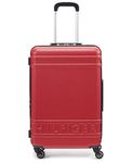 Tommy Hilfiger Lexington Upight Hard Suitcase, Red, 25", Lexington Upight Hard Suitcase