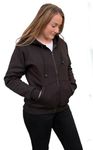 Bikers Gear Motorcycle Hoodie Women – Protective Ladies Motorbike Jacket Lined with Kevlar and Removable Armored Soft Shell Motorbike Hoodies for Women (UK, Numeric, 22, Regular, Regular, Blk)