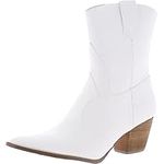 Coconuts by Matisse Women's Western Fashion Boot, WHITE, 9