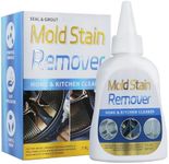 Adhesive Gbye Home Remover Gel, Multi Home Stain Cleaning Gel, Heavy Duty Stain Cleaner for Washing Machine, Refrigerator Strips, Bathroom Grout, Sink, Shower, Caulk, and Front Loader Seal (7 fl oz)