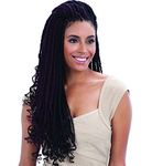 FreeTress Equal Synthetic Hair Braid - CUBAN TWIST 24 by FREETRESS EQUAL (99J)