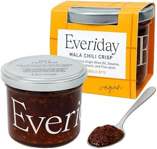 Everiday Chilis | No Seed Oils | Hot Sauce Alternative | All Natural, Gluten Free & Vegan (Pack of 1, Mala Chili Oil)
