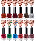 BANETION Nail Polish/Nail Paint Combo Set of 12, Multicolor Nail Paint of 6 ml each (Multicolor-7)