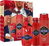 Old Spice Gentleman Gifts For Men: Mens Deodorant Stick, Deodorant Spray & Shower Gel Gift Set Under Ten Pounds, Stocking Fillers, Christmas Giftset for Him, Dad Xmas Gift Box