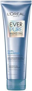 EverCurl Hydracharge Shampoo for Curly Hair. Vegan. Sulfate-free, paraben-free, silicone-free, free of harsh salts. With Coconut Oil.