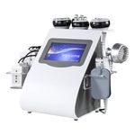 Elitzia 9 in 1 Beauty and Body Sculpting Machine Ultrasound 40K Cavitation Radio Frequency Skin Tightening Body Shaping Machine Multi Function Professional Cavitation Machine Fat Burning Salon ET929