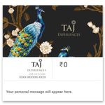 Taj Hotels | Flat 2% | E-Gift Card | Instant Delivery | Valid for online & outlet purchases | 1 year validity