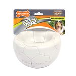 Nylabone Power Play Gripz Dog Soccer Ball Toy with Easy Pickup Design Medium - 5.5 in.