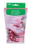 Clover 3159 Wonder Clips for Needlecraft, Red, 100 Per Package