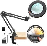 Seylae 12X Magnifying Glass with Li