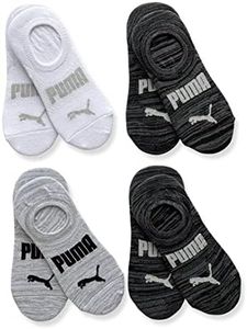 Puma Women’s No Show Sport Liner Sneaker Socks 8-Pair – Black/White