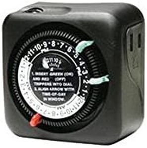 Intermatic TN111RM40 Timer, Lamp & Small Appliance-Black