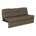 Thomas Payne RV Jackknife Sofa, 68", Transitions to Bed, Fold-Down Center, Cupholders, PolyHyde Fabric, High-Density Foam, Included Kickboard, Grummond - 2020129838